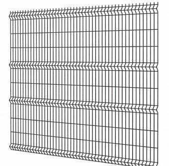 Panou gard bordurat 2000x2500 mm – fir 4,8 mm, gri antracit RAL 7016