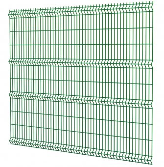 Panou gard bordurat 2000x2500 x3.8mm verde  RAL 6005   