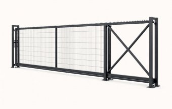 Poarta  autoportanta  H -1.70  L- 4m  gri antracit  RAL 7016 