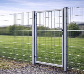 Poarta pietonala H 2m Zincata 