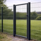 Poarta pietonala H2m gri antracit RAL 7016